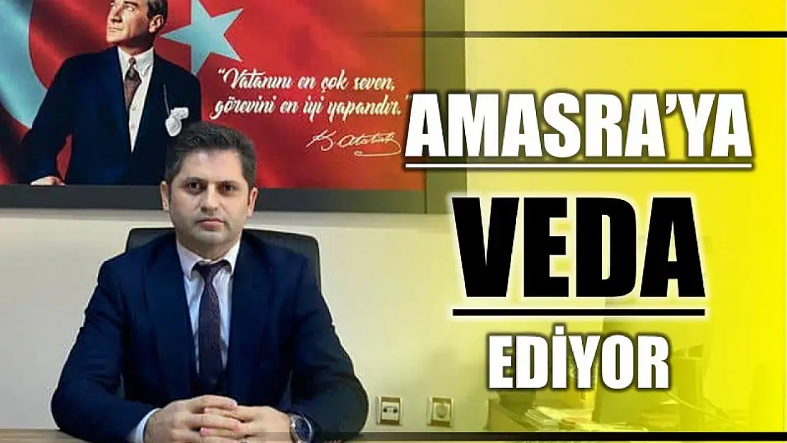 Amasra'ya veda ediyor
