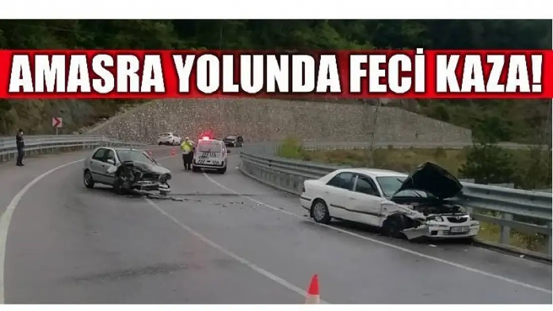 AMASRA YOLUNDA KAZA!