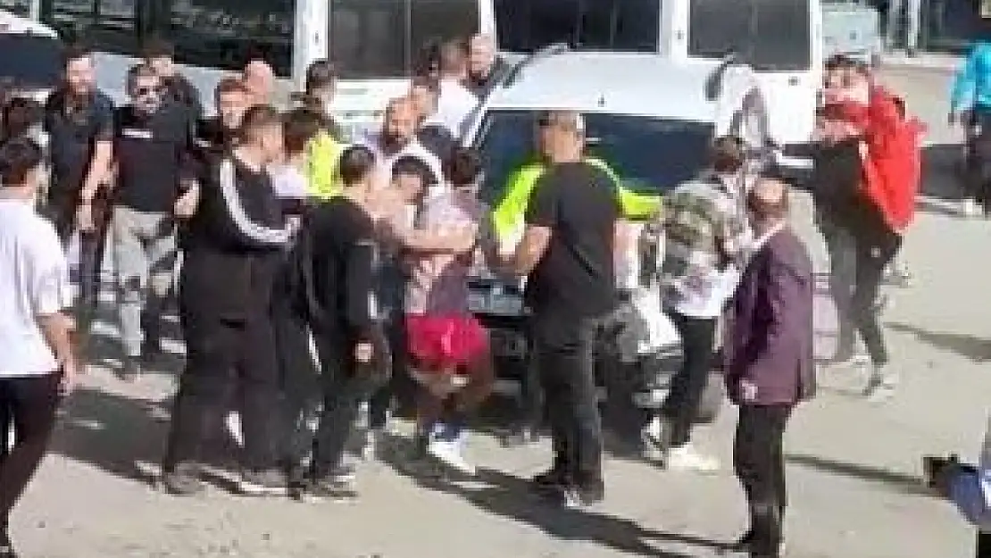 Amatör maçta kavga çıktı, polis tarafları havaya ateş ederek ayırdı