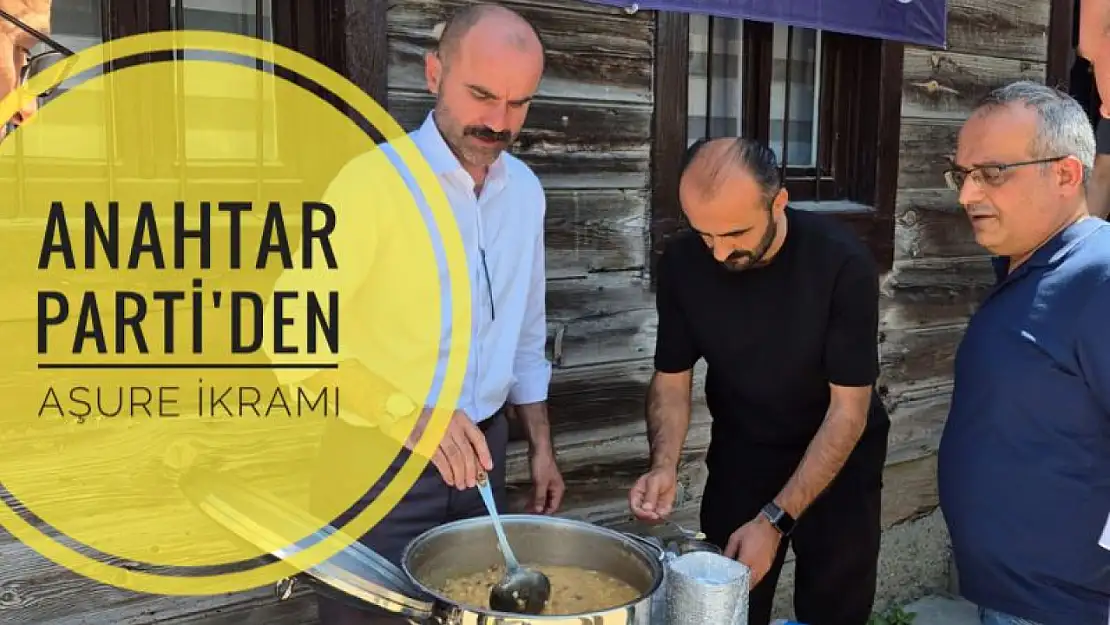 Anahtar Parti'den aşure ikramı