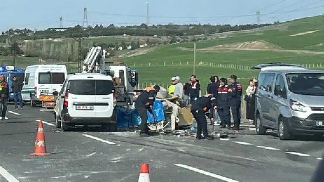 Ankara'da trafik kazası: 1 ölü, 2 yaralı