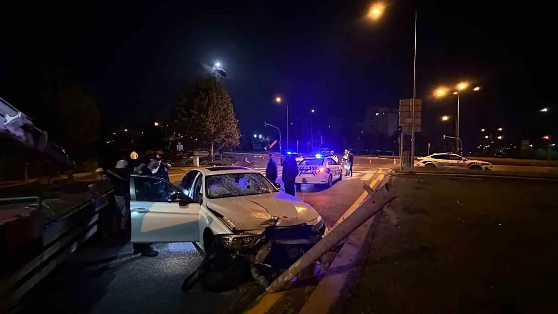 Ankara'da trafik kazası: 1 ölü
