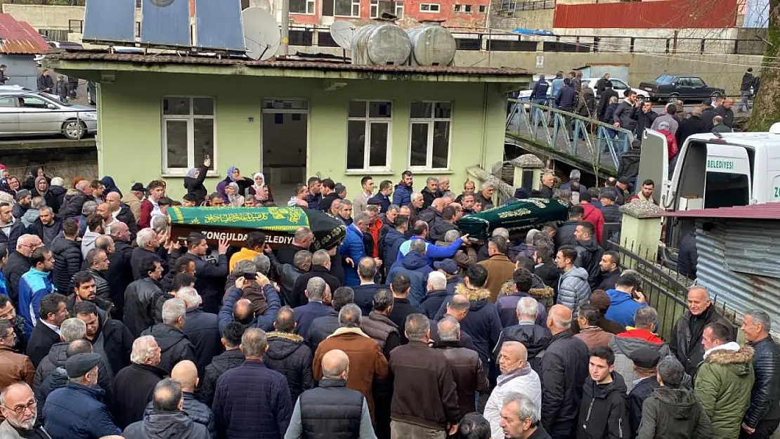 Anne ve oğlu toprağa verildi