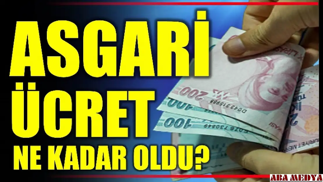 Asgari ücret zammı açıklandı