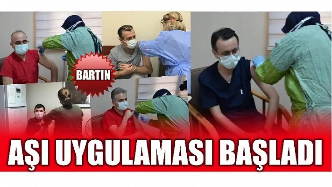 AŞI UYGULAMASI BAŞLADI