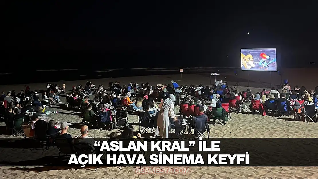 'Aslan Kral' ile Açık Hava Sinema Keyfi