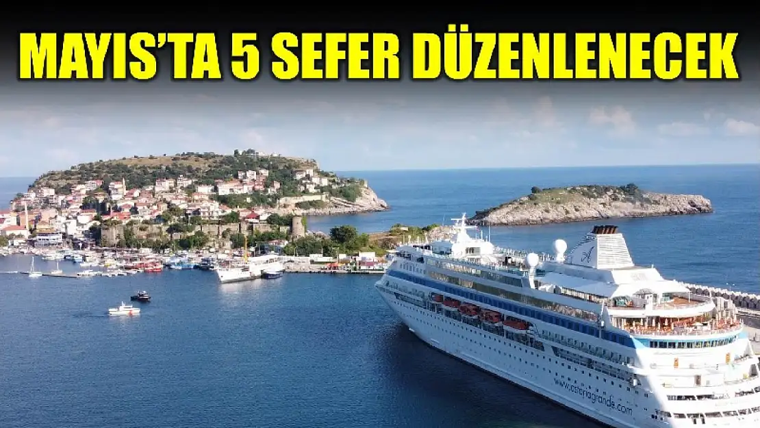 Astoria Grande Mayıs'ta 5 kez Amasra'ya yanaşacak