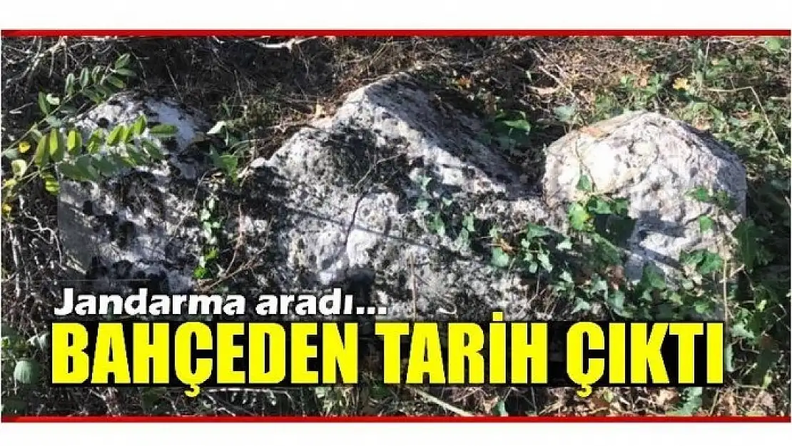 BAHÇEDEN TARİH ÇIKTI - BARTIN