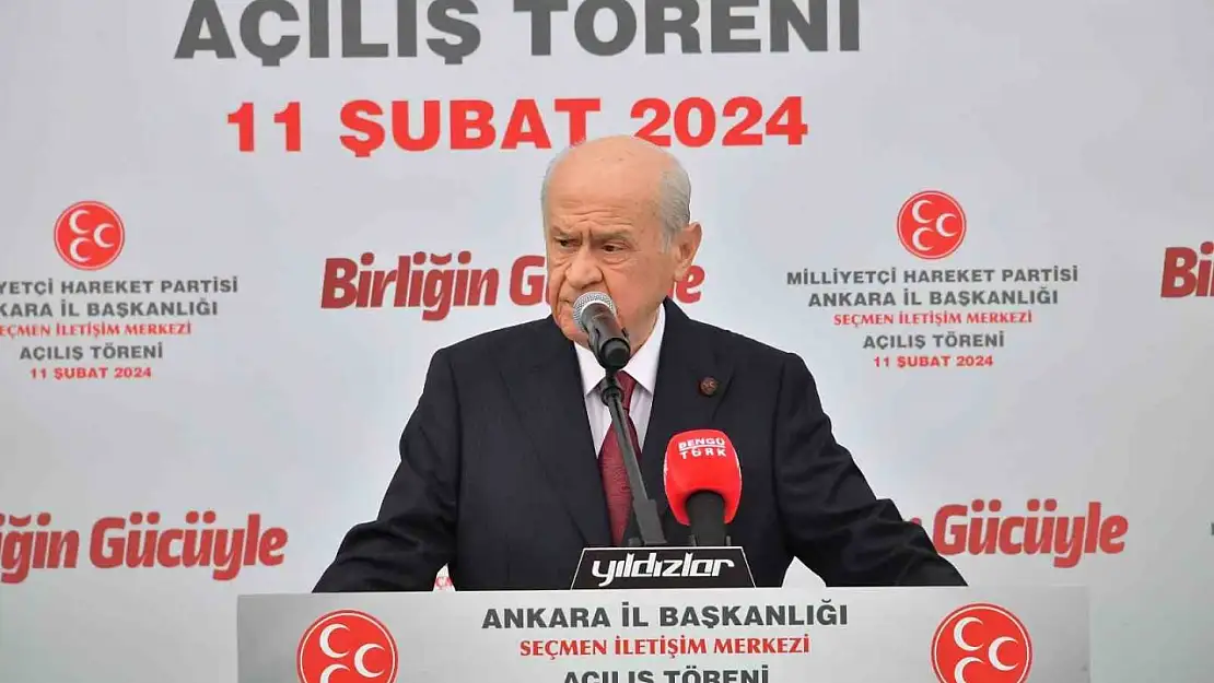 Bahçeli: