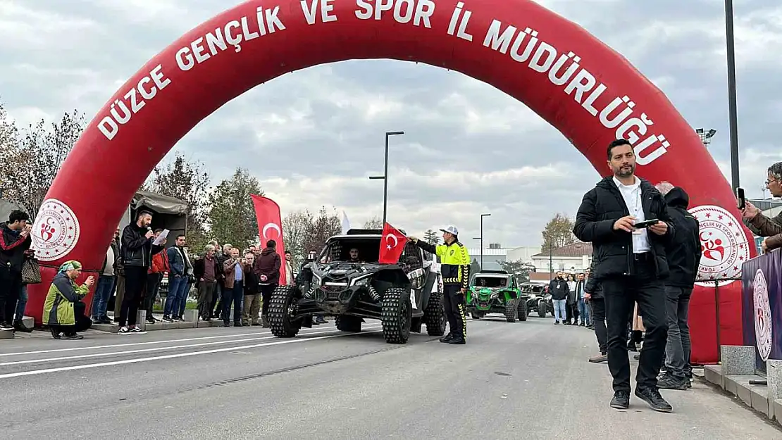 Baja rallisi Düzce'de start aldı