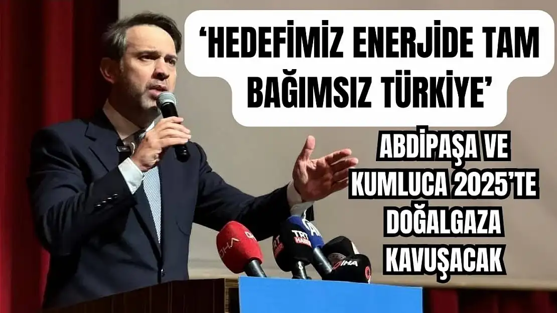 Bakan Bayraktar, Bartın'da konuştu