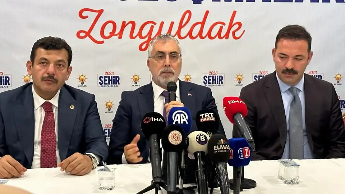 Bakan Işıkhan Zonguldak'ta