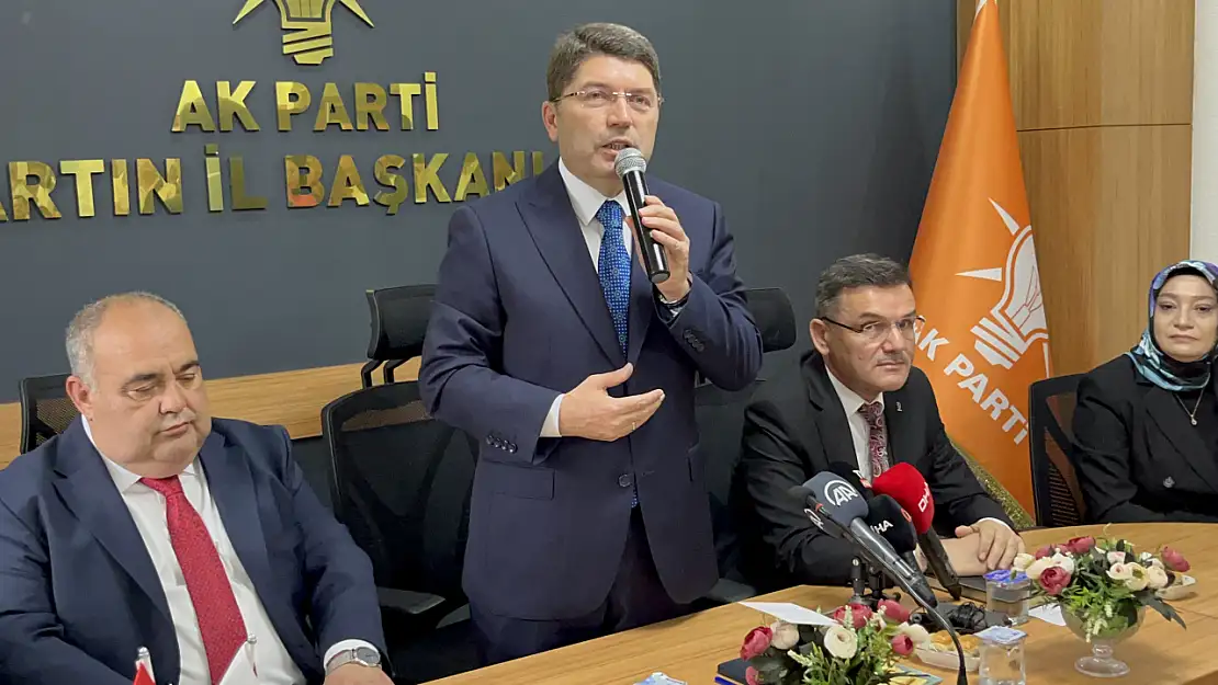 Bakan Tunç Bartın'da konuştu