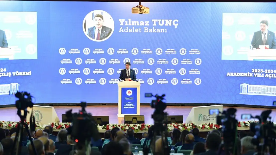 Bakan Tunç'un Filistin açıklaması