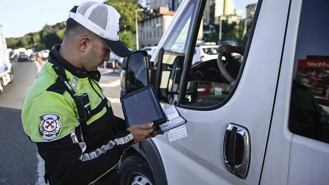 3 bin 966 okul servisi aracına cezai işlem uygulandı