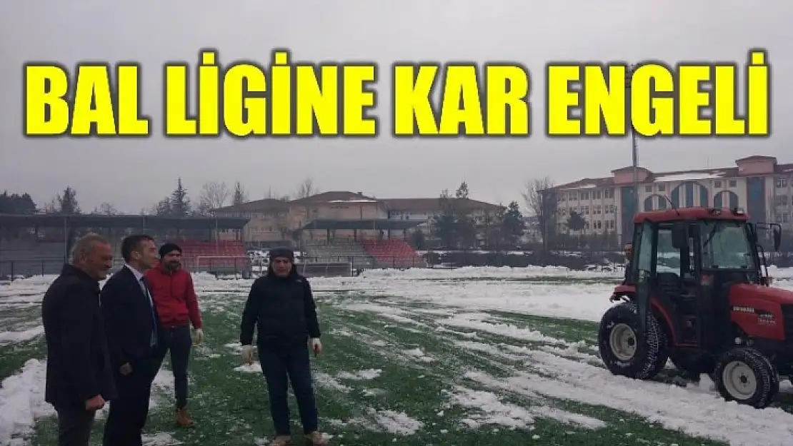 BAL ligi heyecanına kar engeli