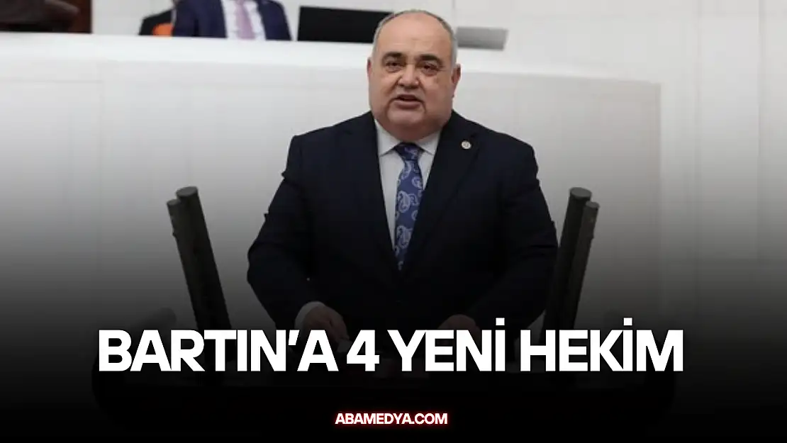 Bartın'a 4 Yeni Hekim