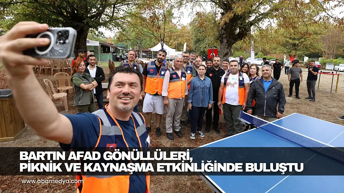 Bartın AFAD Gönüllüleri, Piknik ve Kaynaşma Etkinliğinde Buluştu