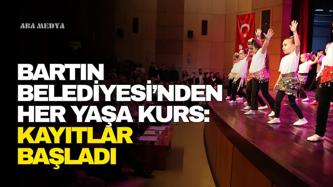 Bartın Belediyesi'nden Her Yaşa Kurs