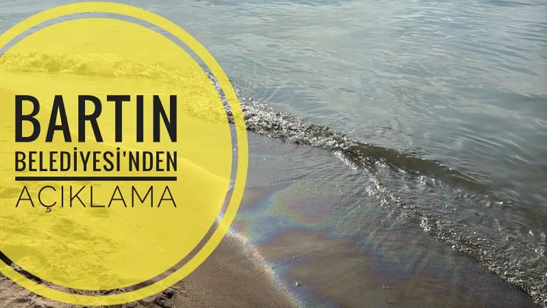 Bartın Belediyesinden 'İnkumu' açıklaması