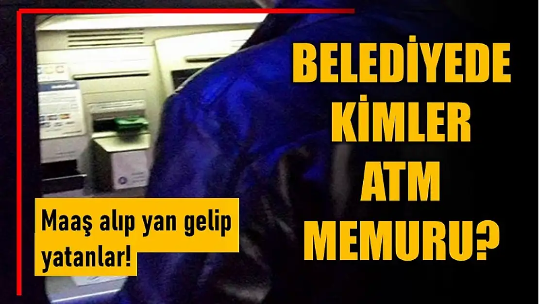 Bartın Belediyesindeki ATM memurları kim?