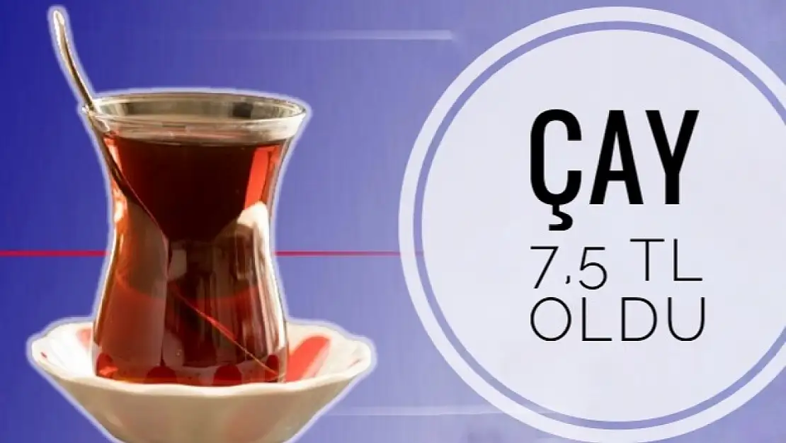 Bartın'da çay 7,5 TL oldu