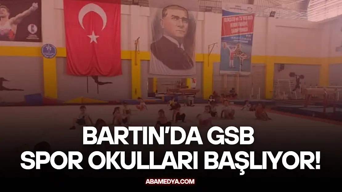 Bartın'da GSB Spor Okulları Başlıyor!