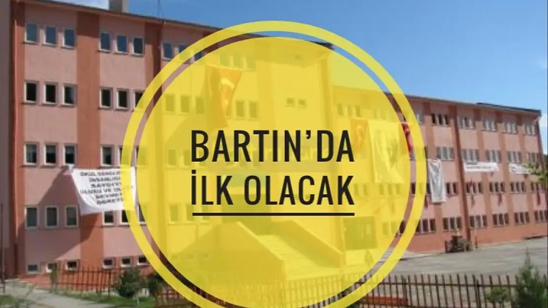 Bartın'da ilk ve tek olacak