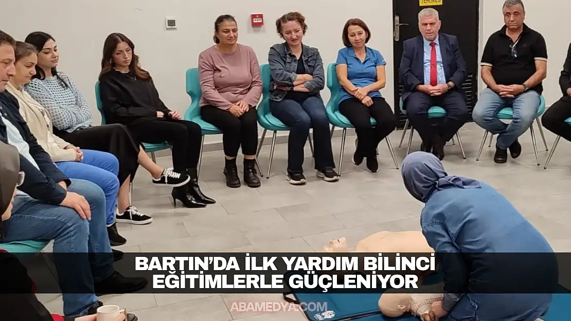 Bartın'da İlk Yardım Bilinci Eğitimlerle Güçleniyor