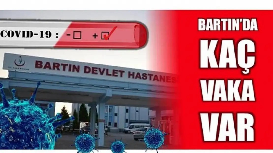 BARTIN'DA KAÇ VAKA VAR?