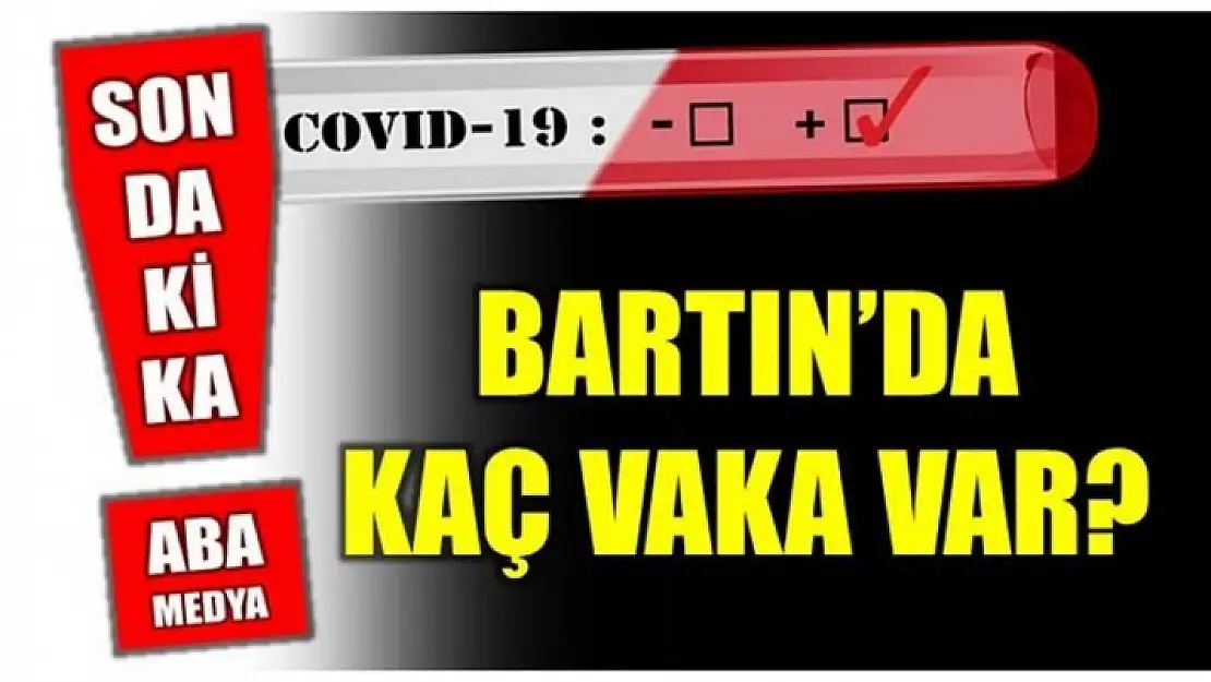 BARTIN'DA KAÇ VAKA VAR?