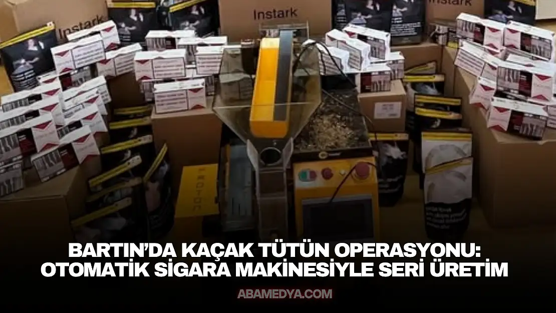 Bartın'da Kaçak Tütün Operasyonu