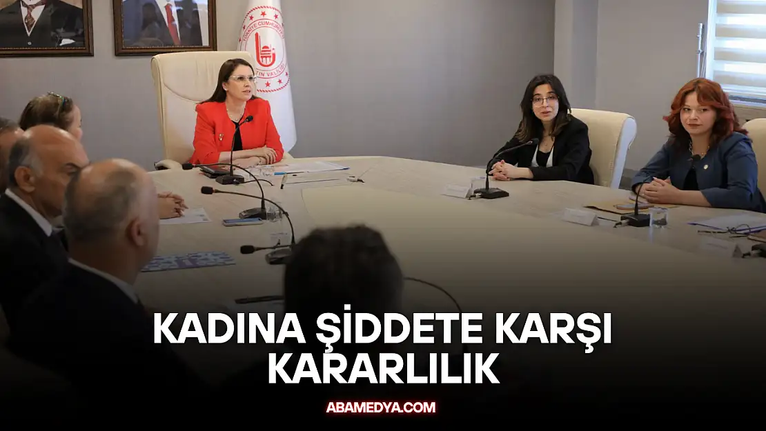 Bartın'da Kadına Şiddete Karşı Kararlılık