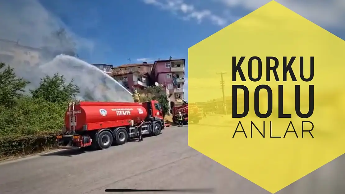 Bartın'da korku dolu anlar