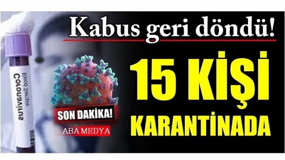 BARTIN'DA KORONAVİRÜS KABUSU!