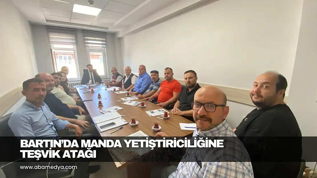 Bartın'da Manda Yetiştiriciliğine Teşvik Atağı