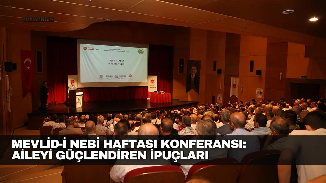 Bartın'da Mevlid-i Nebi Haftası Konferansı