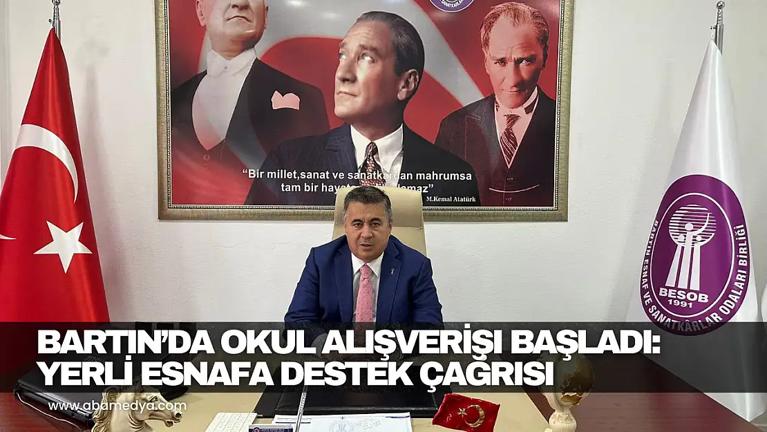 Bartın'da Okul Alışverişi Başladı: Yerli Esnafa Destek Çağrısı