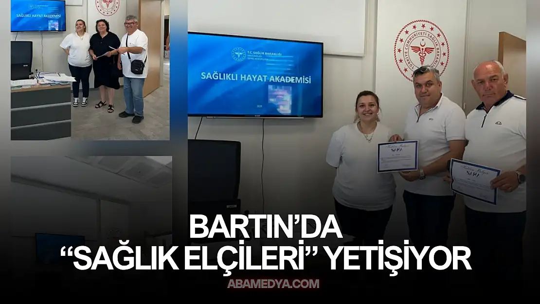 Bartın'da 'Sağlık Elçileri' Yetişiyor