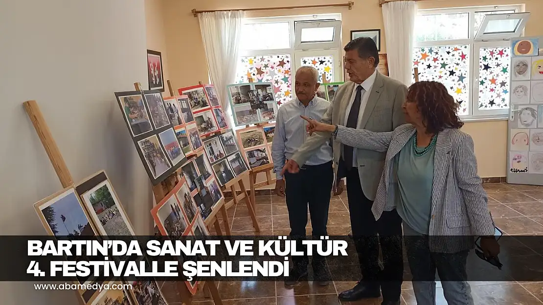 Bartın'da Sanat ve Kültür 4. Festivalle Şenlendi