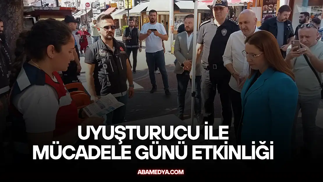 Bartın'da Uyuşturucu ile Mücadele Günü Etkinliği