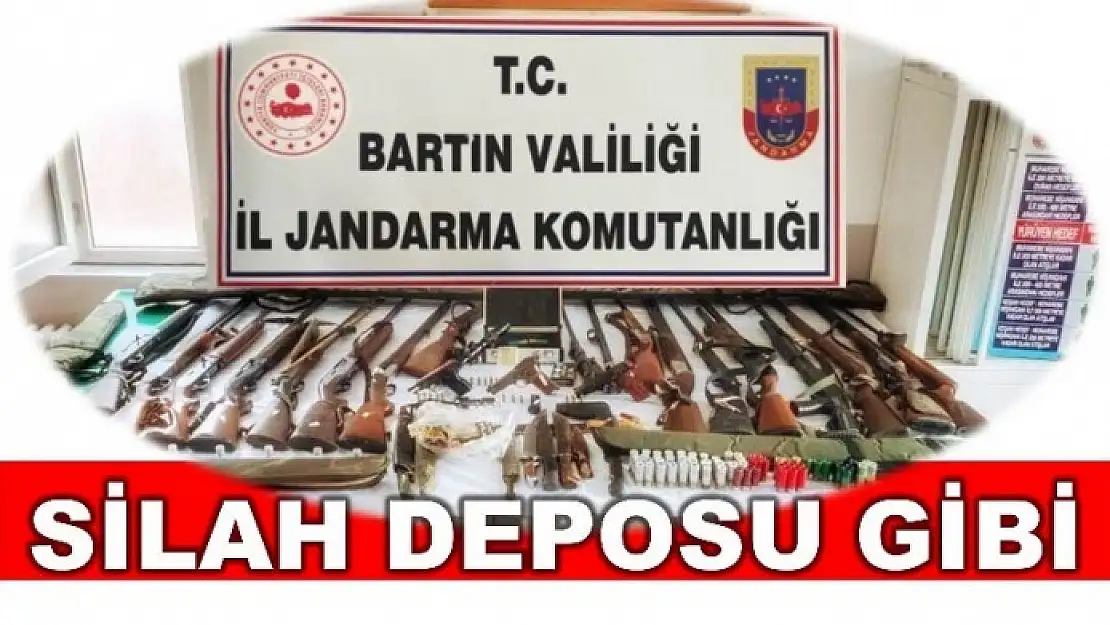 BARTIN'DA YASA DIŞI SİLAH OPERASYONU