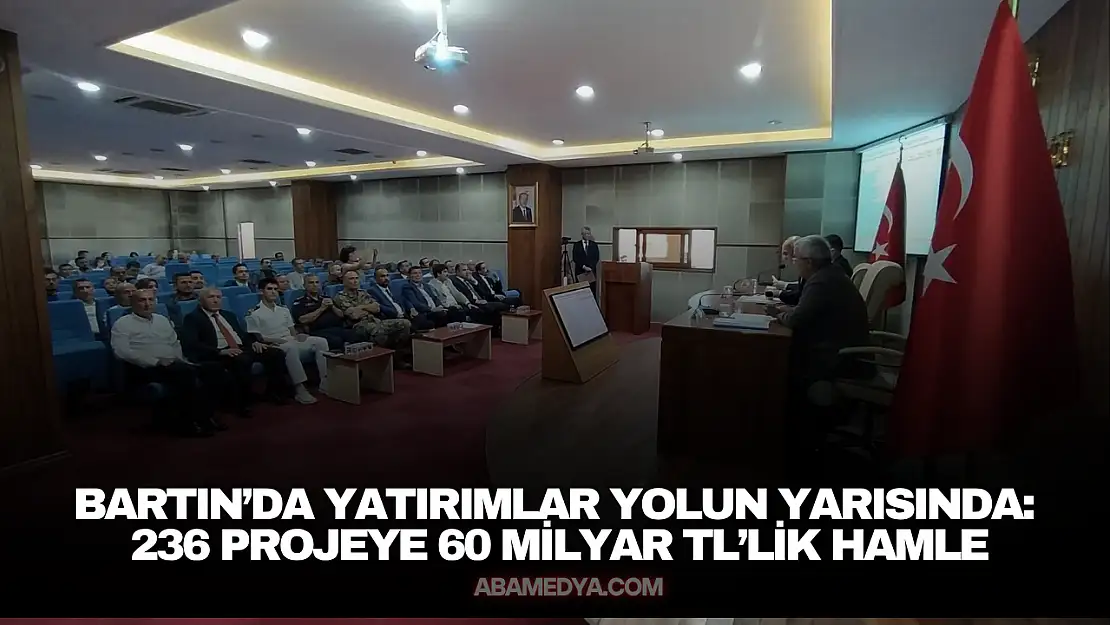 Bartın'da Yatırımlar Yolun Yarısında