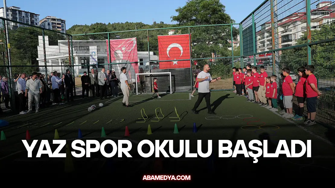 Bartın'da Yaz Spor Okulu Başladı