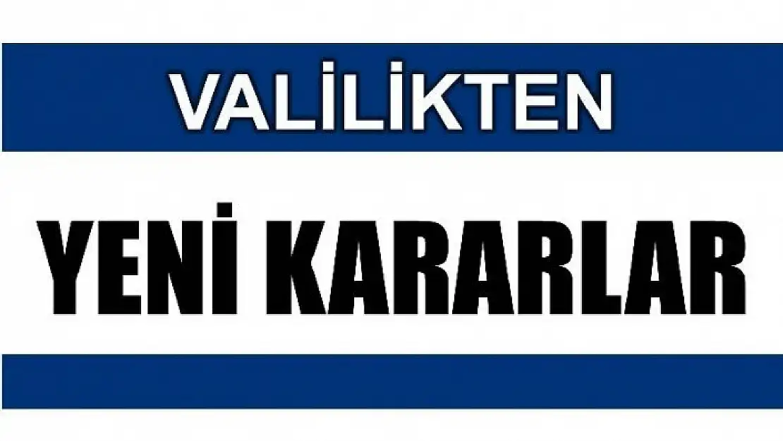 BARTIN'DA YENİ KORONAVİRÜS KARARLARI!