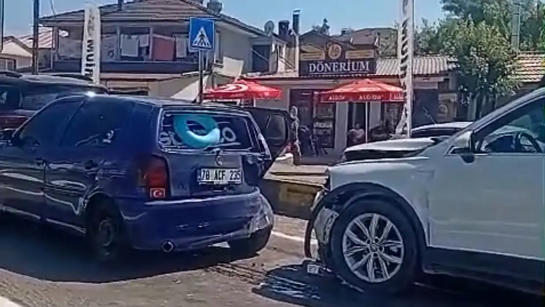 Bartın'da zincirleme kaza