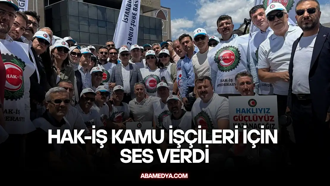 Bartın'dan Ankara'ya: HAK-İŞ Kamu İşçileri İçin Ses Verdi