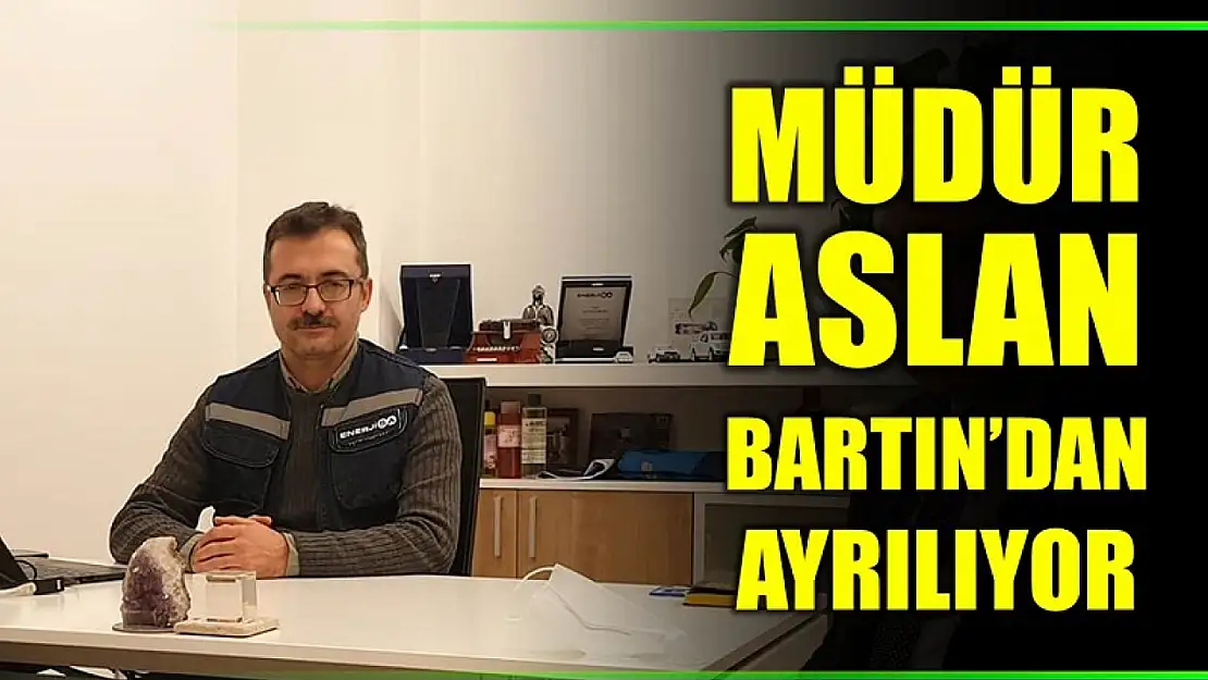 Bartın'dan ayrılıyor