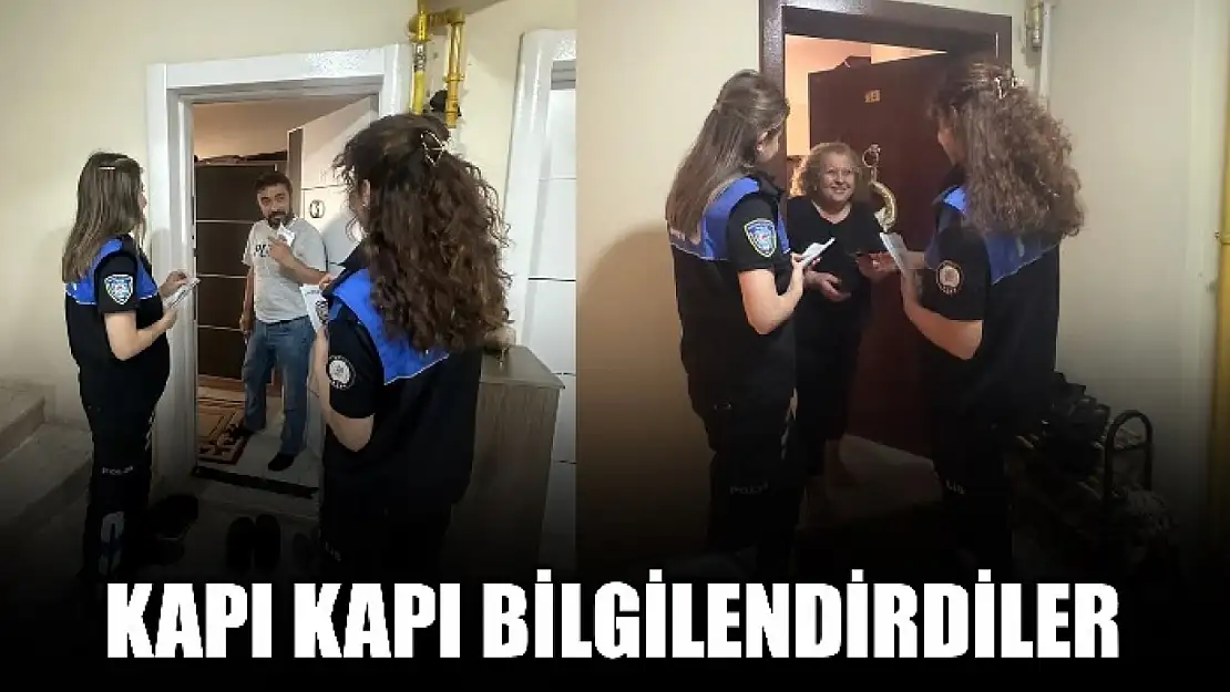 Bartın Emniyeti sahada