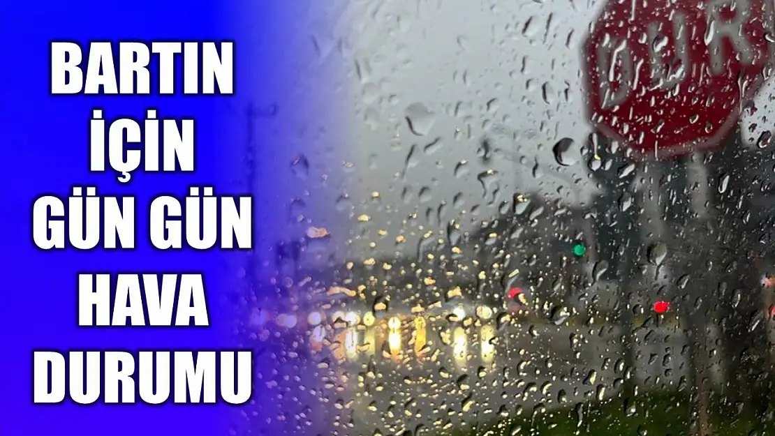 Bartın için 5 günlük hava durumu